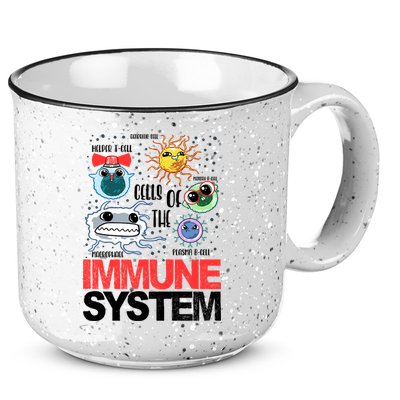 Immune System Cells Biology Cell Science Humor 15oz Campfire Ceramic Mug