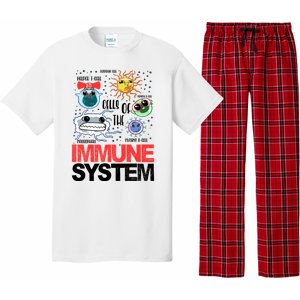 Immune System Cells Biology Cell Science Humor Pajama Set