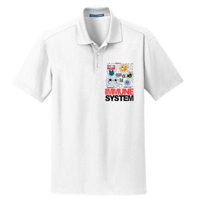 Immune System Cells Biology Cell Science Humor Dry Zone Grid Polo