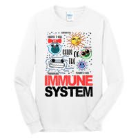 Immune System Cells Biology Cell Science Humor Tall Long Sleeve T-Shirt