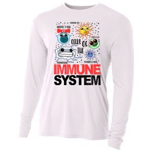 Immune System Cells Biology Cell Science Humor Cooling Performance Long Sleeve Crew