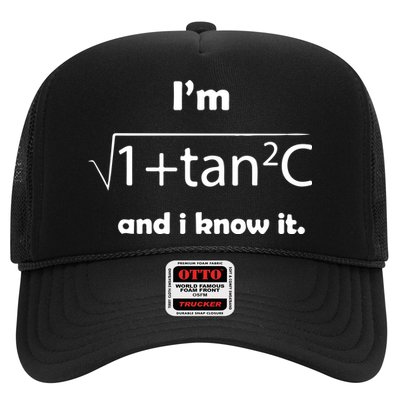 Im Sec C I Know It Funny Math Trucker Hat