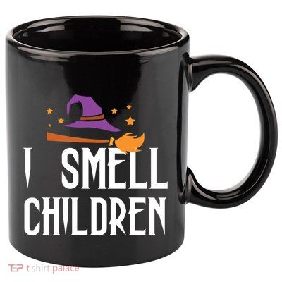 I Smell Children Funny Halloween Teacher Gift 11oz C Handle Ceramic Mug
