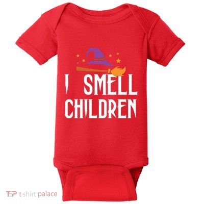 I Smell Children Funny Halloween Teacher Gift Baby Bodysuit