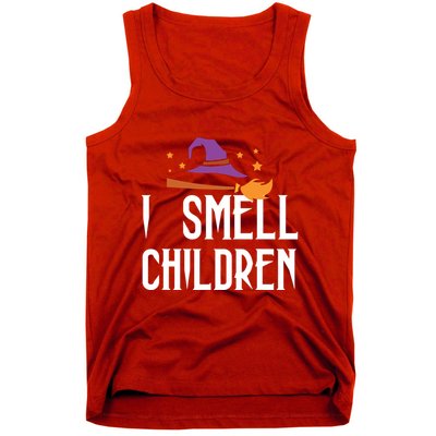 I Smell Children Funny Halloween Teacher Gift Tank Top