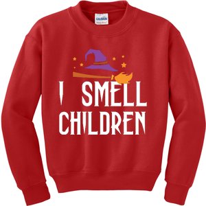 I Smell Children Funny Halloween Teacher Gift Kids Sweatshirt