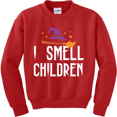 I Smell Children Funny Halloween Teacher Gift Kids Sweatshirt