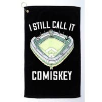I Still Call It Comiskey Chicago Baseball Vintage Golf Towel