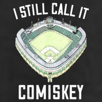 I Still Call It Comiskey Chicago Baseball Vintage Golf Towel