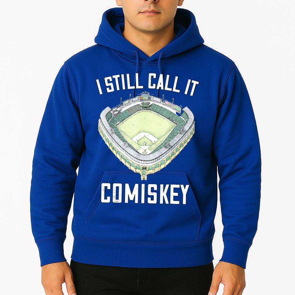 I Still Call It Comiskey Chicago Baseball Vintage Hoodie