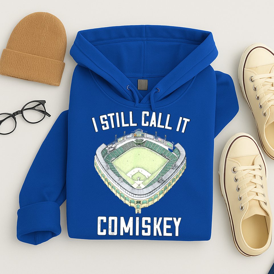 I Still Call It Comiskey Chicago Baseball Vintage Hoodie