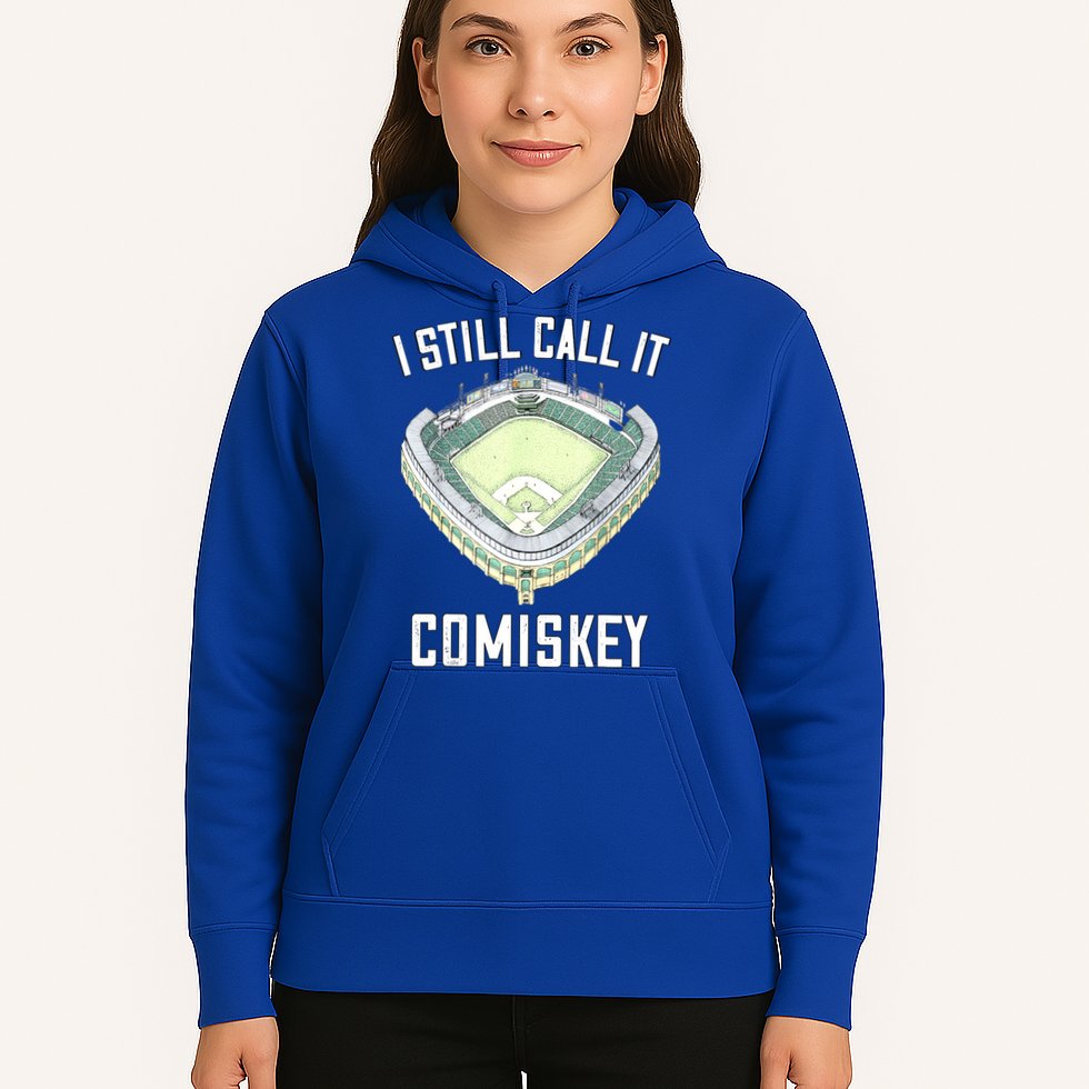 I Still Call It Comiskey Chicago Baseball Vintage Hoodie