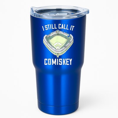 I Still Call It Comiskey Chicago Baseball Vintage Tumbler