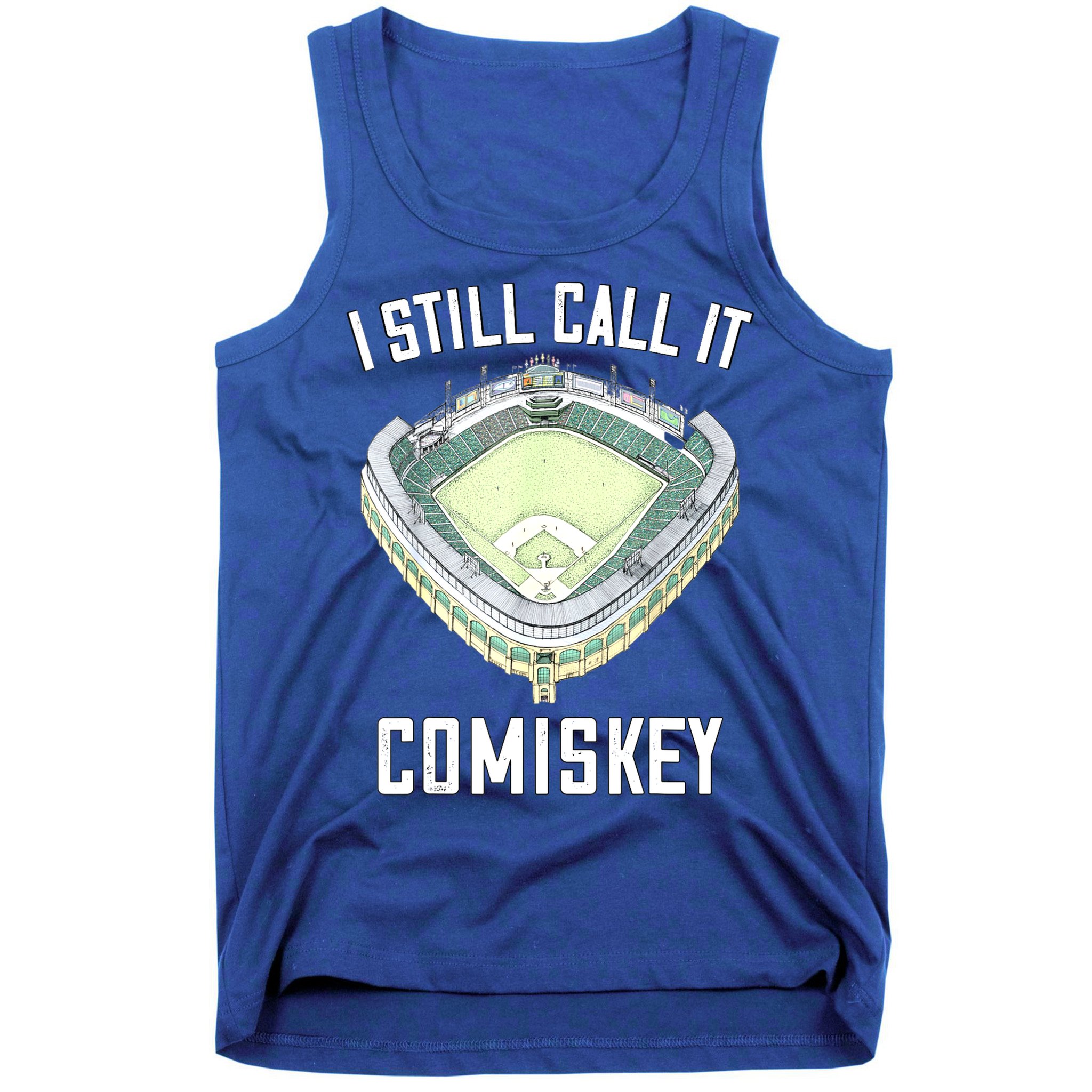I Still Call It Comiskey Chicago Baseball Vintage Tank Top