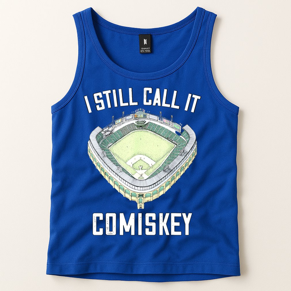 I Still Call It Comiskey Chicago Baseball Vintage Tank Top