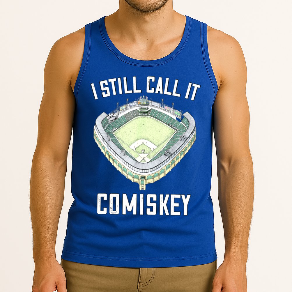 I Still Call It Comiskey Chicago Baseball Vintage Tank Top
