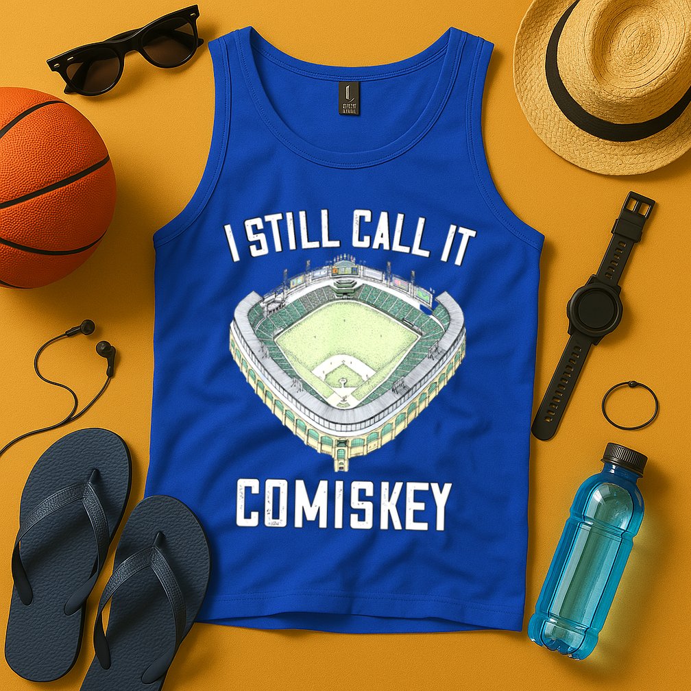 I Still Call It Comiskey Chicago Baseball Vintage Tank Top