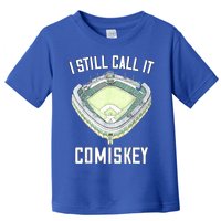 I Still Call It Comiskey Chicago Baseball Vintage Toddler T-Shirt