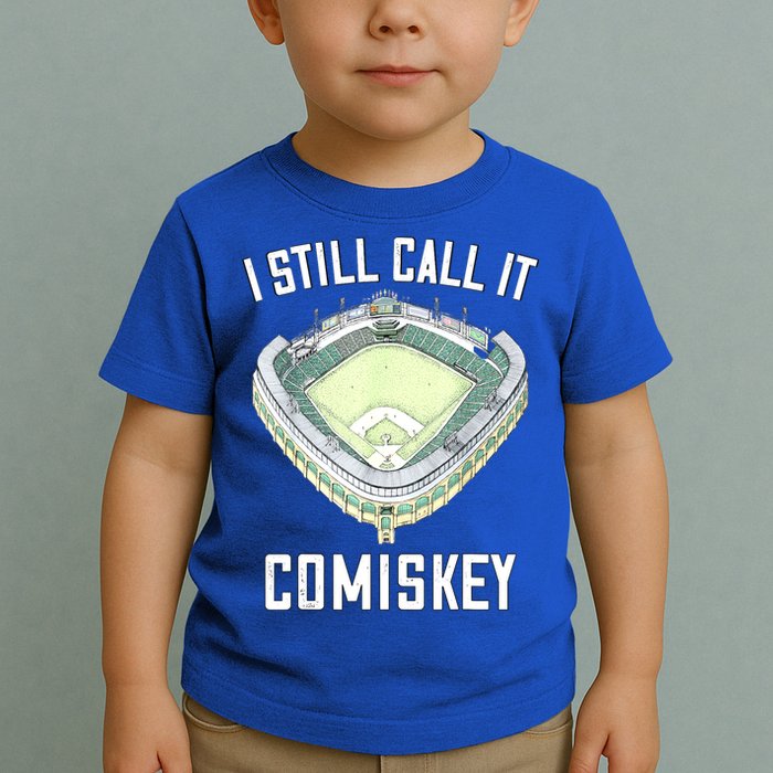 I Still Call It Comiskey Chicago Baseball Vintage Toddler T-Shirt