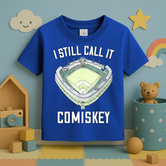 I Still Call It Comiskey Chicago Baseball Vintage Toddler T-Shirt