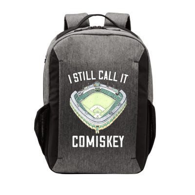 I Still Call It Comiskey Chicago Baseball Vintage Vector Backpack