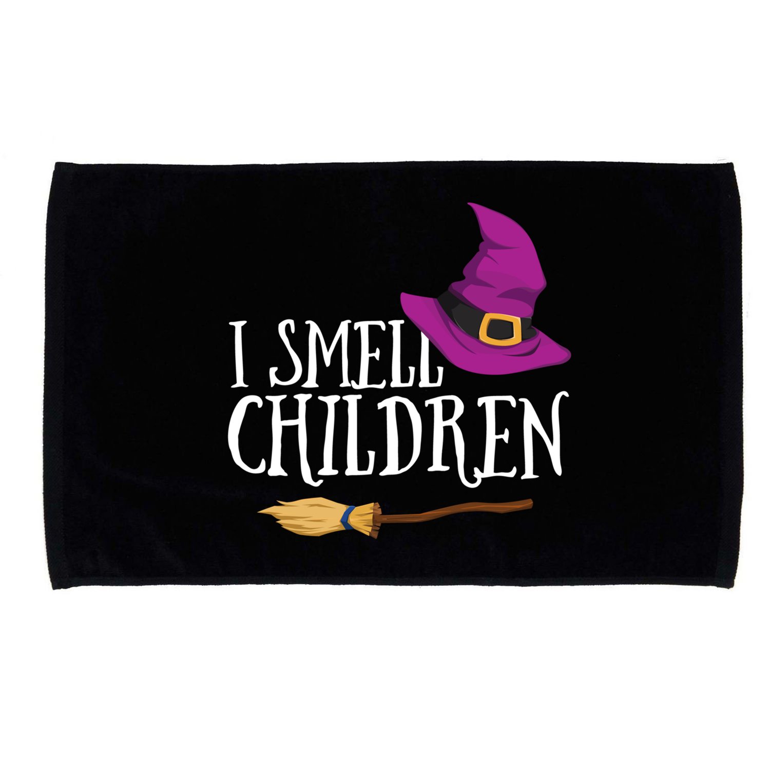 I Smell Children Teacher Halloween Party Witch Easy Costume Microfiber Hand Towel