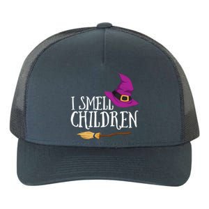 I Smell Children Teacher Halloween Party Witch Easy Costume Yupoong Adult 5-Panel Trucker Hat