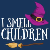 I Smell Children Teacher Halloween Party Witch Easy Costume Beanie