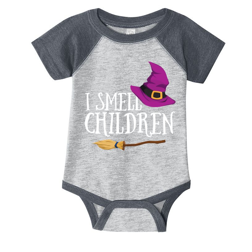 I Smell Children Teacher Halloween Party Witch Easy Costume Infant Baby Jersey Bodysuit
