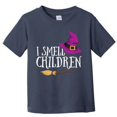 I Smell Children Teacher Halloween Party Witch Easy Costume Toddler T-Shirt