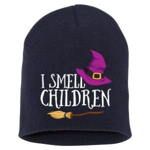 I Smell Children Teacher Halloween Party Witch Easy Costume Short Acrylic Beanie