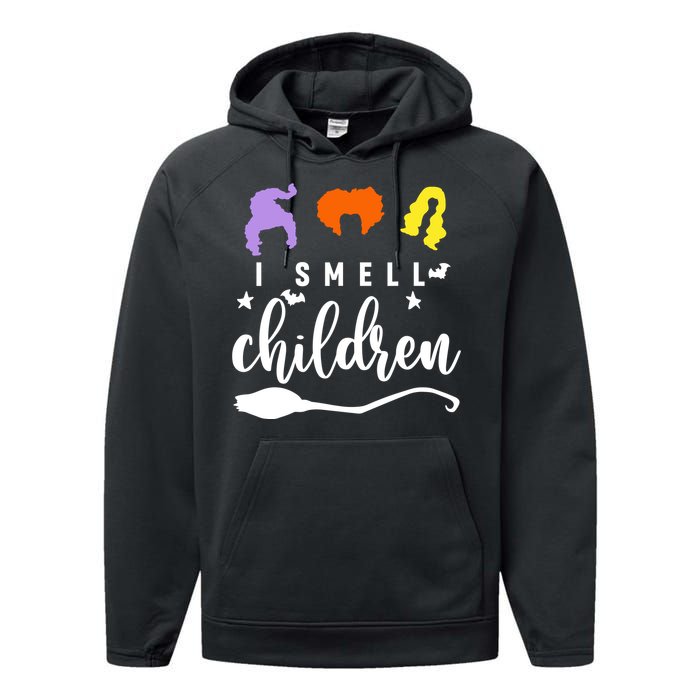 I Smell Children Witch Halloween Costume Performance Fleece Hoodie