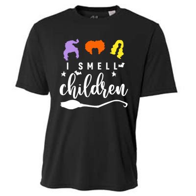 I Smell Children Witch Halloween Costume Cooling Performance Crew T-Shirt