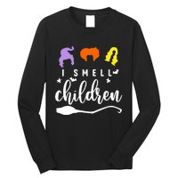 I Smell Children Witch Halloween Costume Long Sleeve Shirt