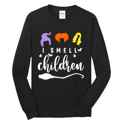 I Smell Children Witch Halloween Costume Tall Long Sleeve T-Shirt