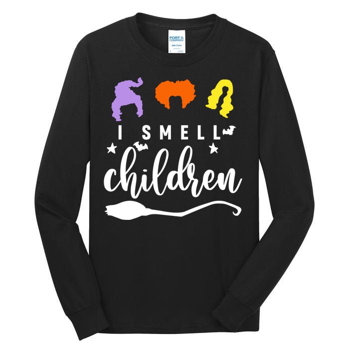 I Smell Children Witch Halloween Costume Tall Long Sleeve T-Shirt