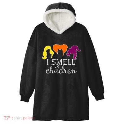 I Smell Children Witch Halloween Costume Hooded Wearable Blanket