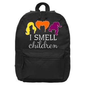 I Smell Children Witch Halloween Costume 16 in Basic Backpack