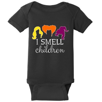 I Smell Children Witch Halloween Costume Baby Bodysuit