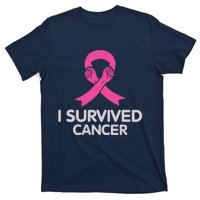 I Survived Cancer Breast Cancer Awareness T-Shirt