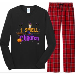 I Smell Children Witch Halloween Costume Long Sleeve Pajama Set