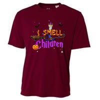 I Smell Children Witch Halloween Costume Cooling Performance Crew T-Shirt