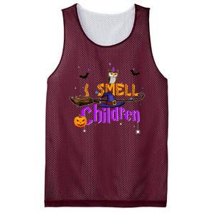 I Smell Children Witch Halloween Costume Mesh Reversible Basketball Jersey Tank