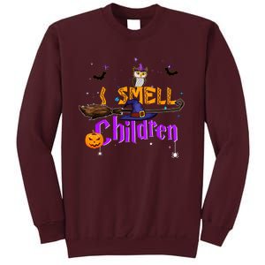 I Smell Children Witch Halloween Costume Tall Sweatshirt