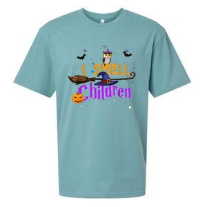 I Smell Children Witch Halloween Costume Sueded Cloud Jersey T-Shirt