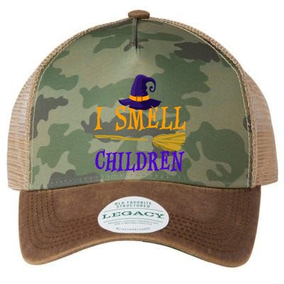 I Smell Children Witch Halloween Costume Legacy Tie Dye Trucker Hat