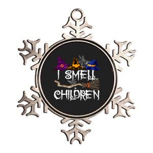 I Smell Children Witch Halloween Costume Metallic Star Ornament