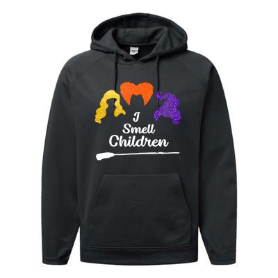 I Smell Children Witch Halloween Costume Performance Fleece Hoodie