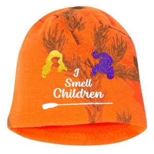 I Smell Children Witch Halloween Costume Kati - Camo Knit Beanie