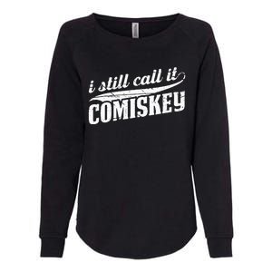 I Still Call It Comiskey Baseball Lovers Womens California Wash Sweatshirt